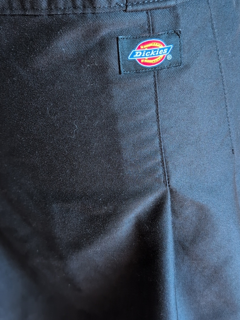 Dickies Black Circle Skirt with Pleated Panels - Picture 3 of 10